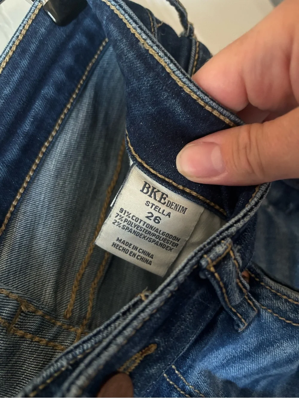 These BKE denim Stella shorts